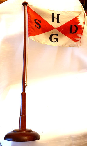 Antike tischflagge - antike,