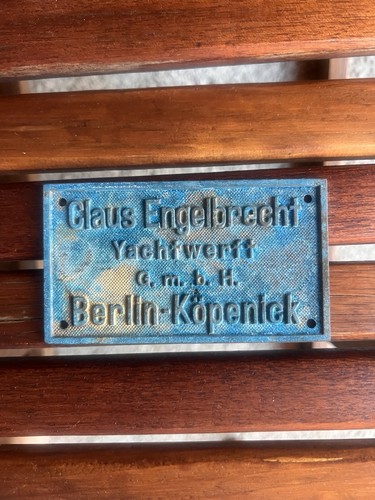 Werftschild bronze claus - werftschild,