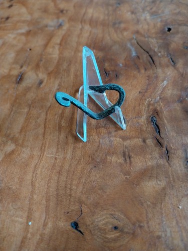 Angelhaken bronze antik - angelhaken,