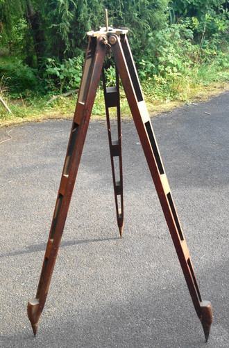 Original altes holzstativ für - altes,