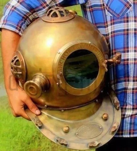 Taucher helm antik - taucher,
