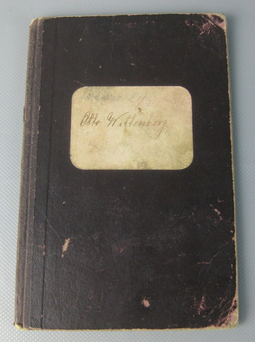 Altes seefahrtsbuch - altes,