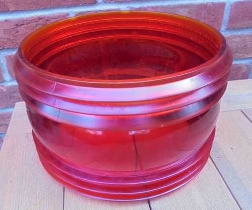 Fresnelllinse vollkreis rot - vollkreis,