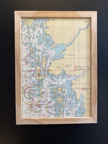 Original historische seekarte - historische,