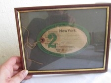 Kofferschild Hamburg-Amerika