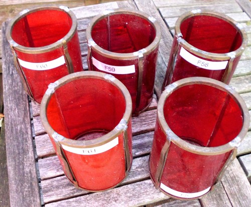 Schiffslaterne farbeinsatz rot - schiffslaterne,